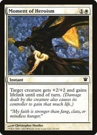 Moment of Heroism - Innistrad - Magic: The Gathering card