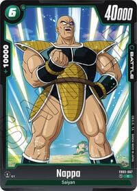 Nappa - Raging Roar - Dragon Ball Super: Fusion World card