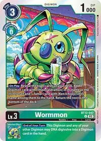 Wormmon - BT12-047 (Convention Promo 2024) - Across Time - Digimon Card Game card