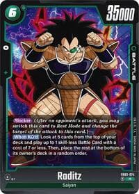 Raditz - FB03-074 - Raging Roar - Dragon Ball Super: Fusion World card