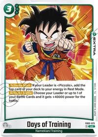 Days of Training - Raging Roar - Dragon Ball Super: Fusion World card