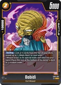 Babidi - FB03-084 - Raging Roar - Dragon Ball Super: Fusion World card