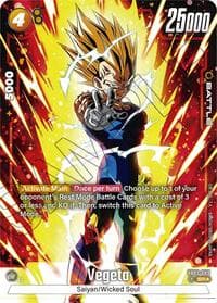 Vegeta - FB03-089 (Alternate Art) - Raging Roar - Dragon Ball Super: Fusion World card