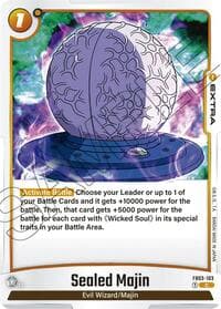 Sealed Majin - Raging Roar - Dragon Ball Super: Fusion World card