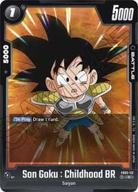 Son Goku : Childhood BR - Raging Roar - Dragon Ball Super: Fusion World card