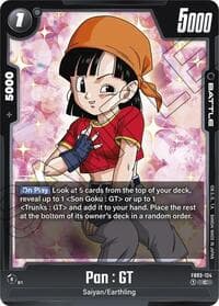 Pan : GT - FB03-124 - Raging Roar - Dragon Ball Super: Fusion World card