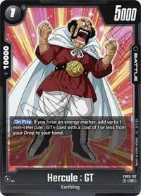 Hercule : GT - Raging Roar - Dragon Ball Super: Fusion World card