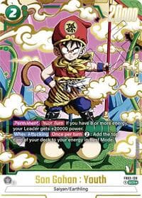 Son Gohan : Youth - FB03-139 (Alternate Art) - Raging Roar - Dragon Ball Super: Fusion World card
