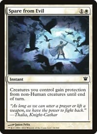 Spare from Evil - Innistrad - Magic: The Gathering card