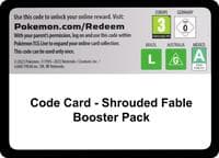 Code Card - Shrouded Fable Booster Pack - SV: Shrouded Fable - Pokemon card