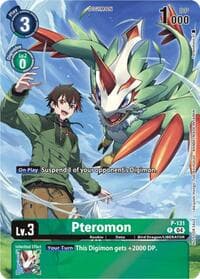 Pteromon (Digimon Liberator Promotion) (Textured) - Digimon Promotion Cards - Digimon Card Game card