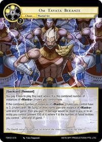 Om Tayata Bekanze - The Battle at the Sacred Ruins - Force of Will card