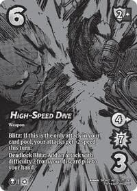 High-Speed Dive (Alternate Art) - Attack on Titan: Battle for Humanity - UniVersus card