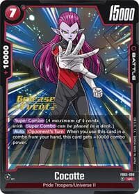Cocotte - Raging Roar Release Event Cards - Dragon Ball Super: Fusion World card
