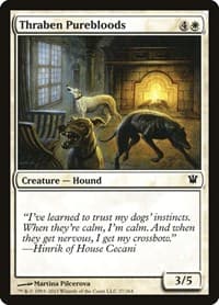 Thraben Purebloods - Innistrad - Magic: The Gathering card