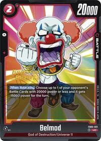 Belmod - Raging Roar Release Event Cards - Dragon Ball Super: Fusion World card