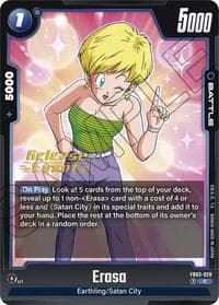 Erasa - Raging Roar Release Event Cards - Dragon Ball Super: Fusion World card
