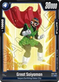 Great Saiyaman - Raging Roar Release Event Cards - Dragon Ball Super: Fusion World card
