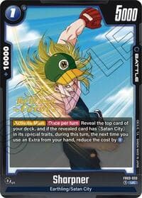 Sharpner - Raging Roar Release Event Cards - Dragon Ball Super: Fusion World card