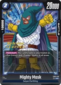 Mighty Mask - Raging Roar Release Event Cards - Dragon Ball Super: Fusion World card