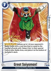 Great Saiyaman! - Raging Roar Release Event Cards - Dragon Ball Super: Fusion World card