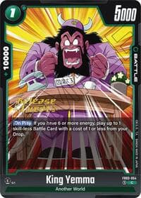 King Yemma - Raging Roar Release Event Cards - Dragon Ball Super: Fusion World card