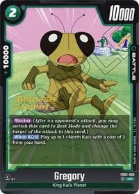 Gregory - Raging Roar Release Event Cards - Dragon Ball Super: Fusion World card