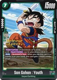 Son Gohan : Youth - FB03-066 - Raging Roar Release Event Cards - Dragon Ball Super: Fusion World card
