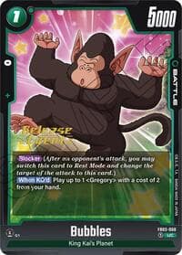 Bubbles - Raging Roar Release Event Cards - Dragon Ball Super: Fusion World card