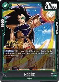 Raditz - FB03-073 - Raging Roar Release Event Cards - Dragon Ball Super: Fusion World card