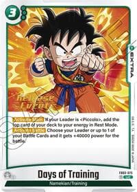 Days of Training - Raging Roar Release Event Cards - Dragon Ball Super: Fusion World card