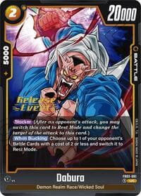 Dabura - FB03-081 - Raging Roar Release Event Cards - Dragon Ball Super: Fusion World card