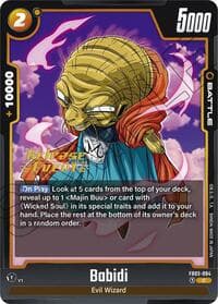 Babidi - FB03-084 - Raging Roar Release Event Cards - Dragon Ball Super: Fusion World card