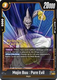 Majin Buu : Pure Evil - Raging Roar Release Event Cards - Dragon Ball Super: Fusion World card