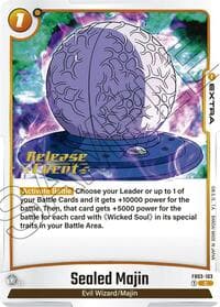 Sealed Majin - Raging Roar Release Event Cards - Dragon Ball Super: Fusion World card