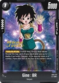 Gine : BR - Raging Roar Release Event Cards - Dragon Ball Super: Fusion World card