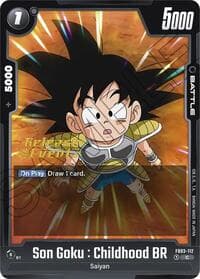 Son Goku : Childhood BR - Raging Roar Release Event Cards - Dragon Ball Super: Fusion World card