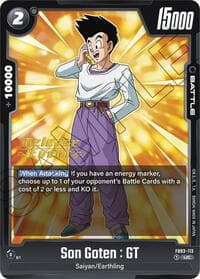 Son Goten : GT - Raging Roar Release Event Cards - Dragon Ball Super: Fusion World card