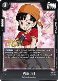 Pan : GT - FB03-124 - Raging Roar Release Event Cards - Dragon Ball Super: Fusion World card