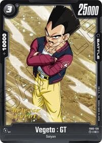 Vegeta : GT - Raging Roar Release Event Cards - Dragon Ball Super: Fusion World card