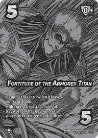 Fortitude of the Armored Titan (Alternate Art) - Attack on Titan: Battle for Humanity - UniVersus card