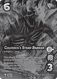 Colossus's Steam Barrier (Alternate Art) - Attack on Titan: Battle for Humanity - UniVersus card
