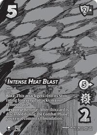 Intense Heat Blast (Alternate Art) - Attack on Titan: Battle for Humanity - UniVersus card