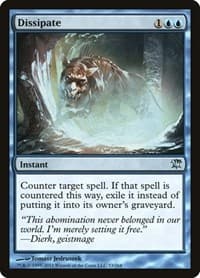Dissipate - Innistrad - Magic: The Gathering card