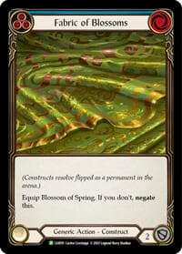 Fabric of Blossoms - LSS010 - Flesh and Blood: Promo Cards - Flesh and Blood TCG card