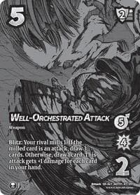 Well-Orchestrated Attack (Alternate Art) - Attack on Titan: Battle for Humanity - UniVersus card