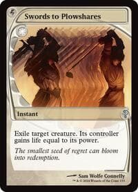 Swords to Plowshares (Future Sight) - Mystery Booster 2 - Magic: The Gathering card