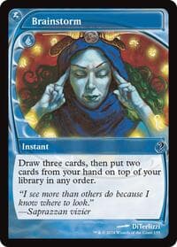 Brainstorm (Future Sight) - Mystery Booster 2 - Magic: The Gathering card