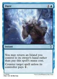 Daze (White Border) - Mystery Booster 2 - Magic: The Gathering card