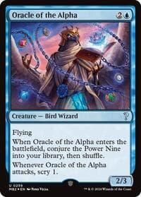 Oracle of the Alpha - Mystery Booster 2 - Magic: The Gathering card